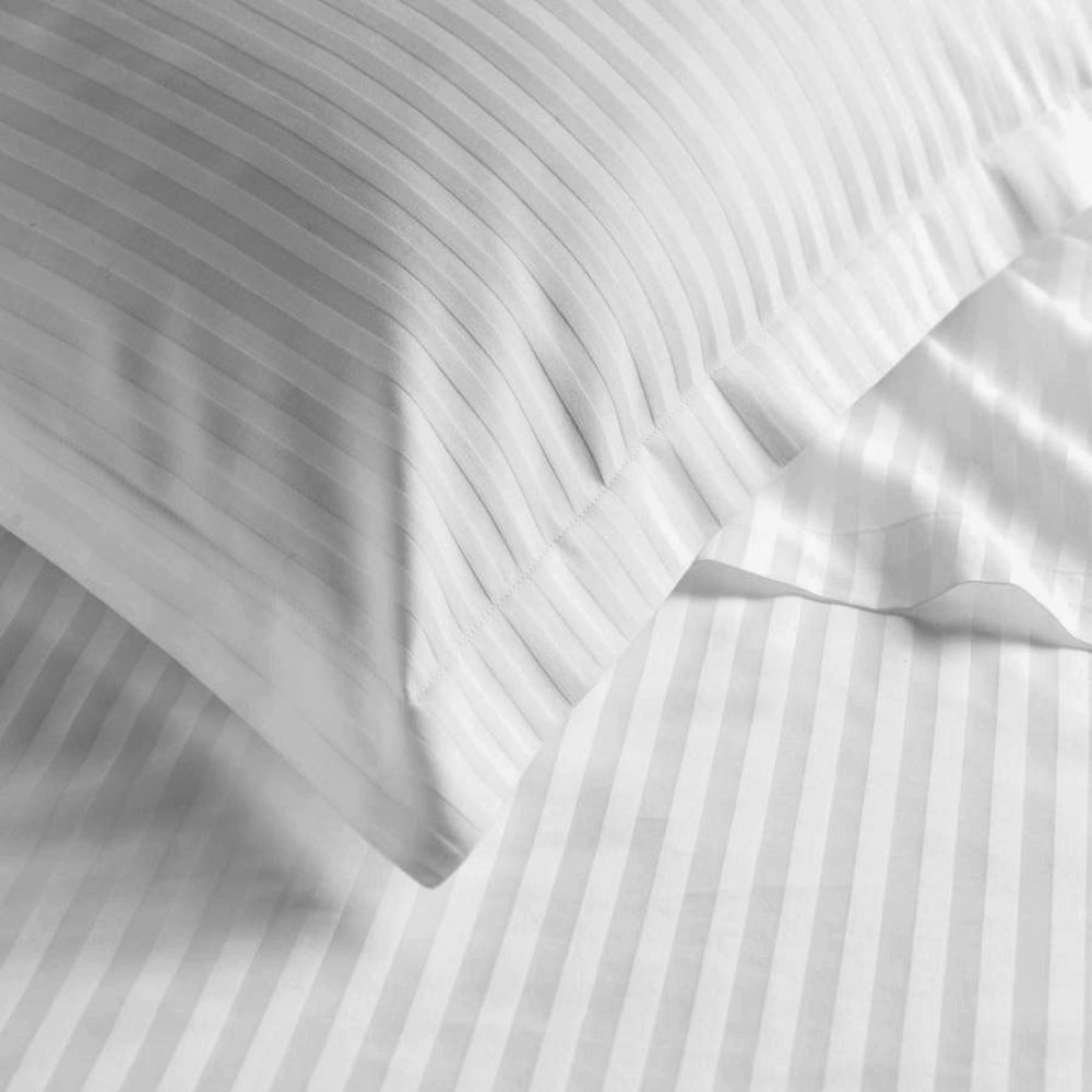 Cotton Home Premium Cotton Stripe 6 Pieces Duvet Cover Set 220x240cm