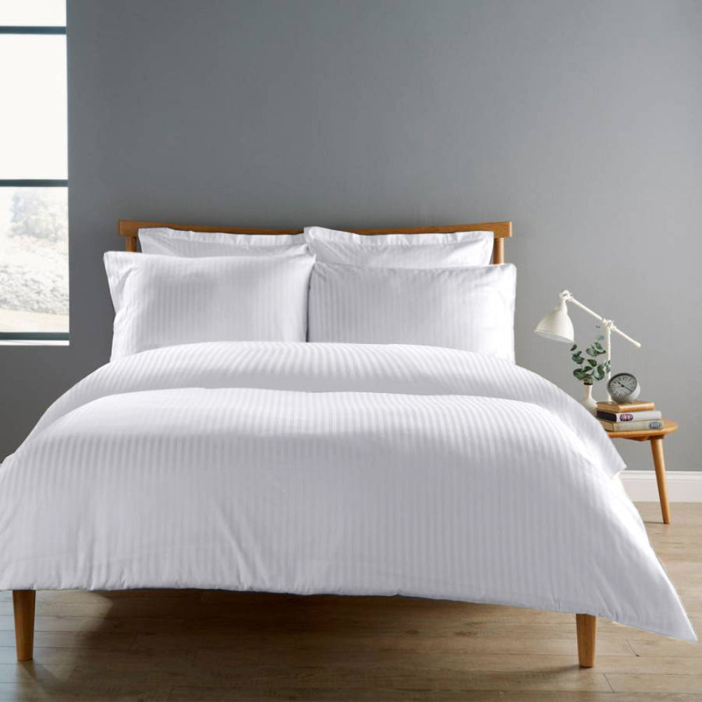 Cotton Home Premium Cotton Stripe 6 Pieces Duvet Cover Set 220x240cm