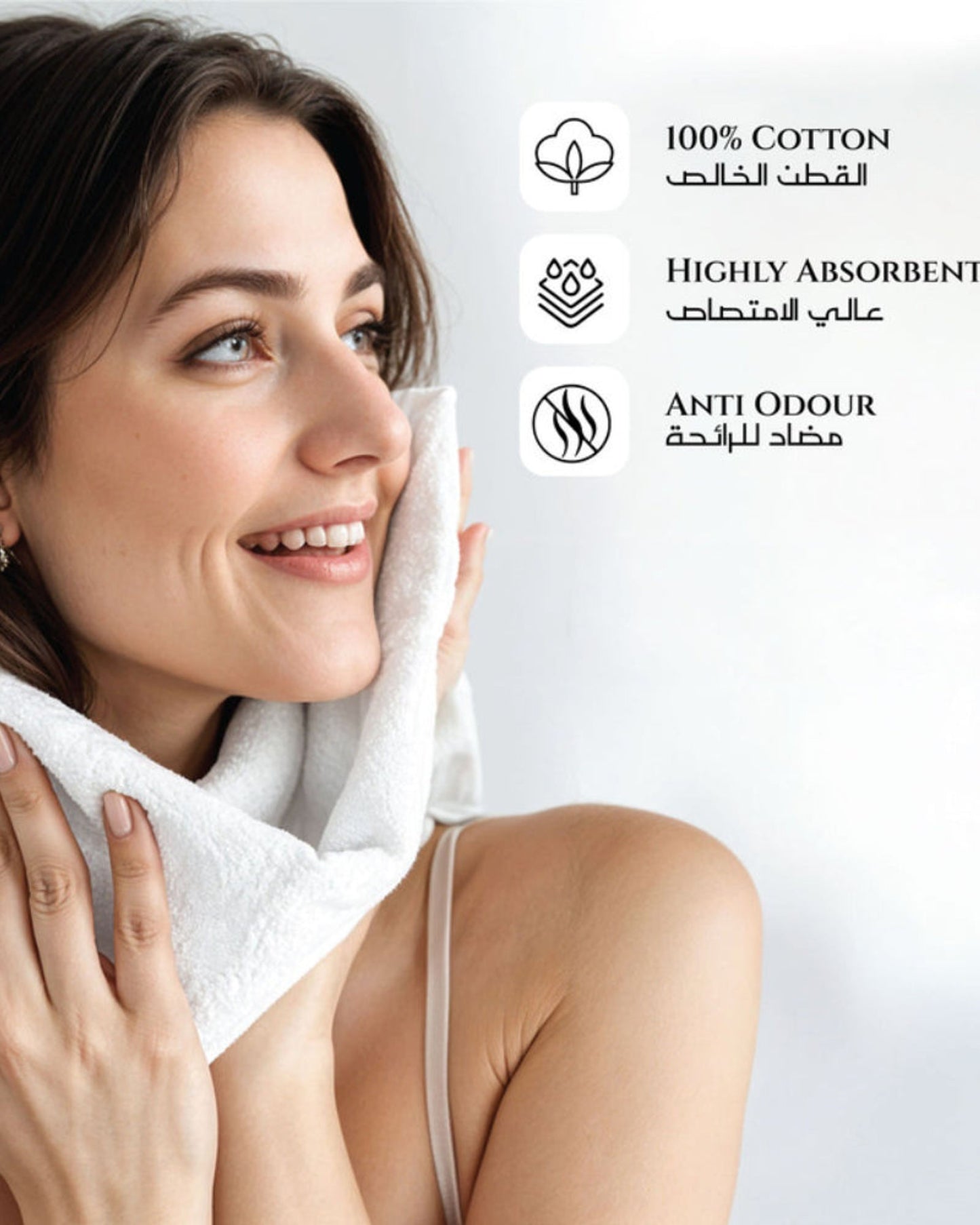 Cotton Home  Premium Cotton Towel 30x30cm Face Towel,  600 GSM Quick Dry and Durable