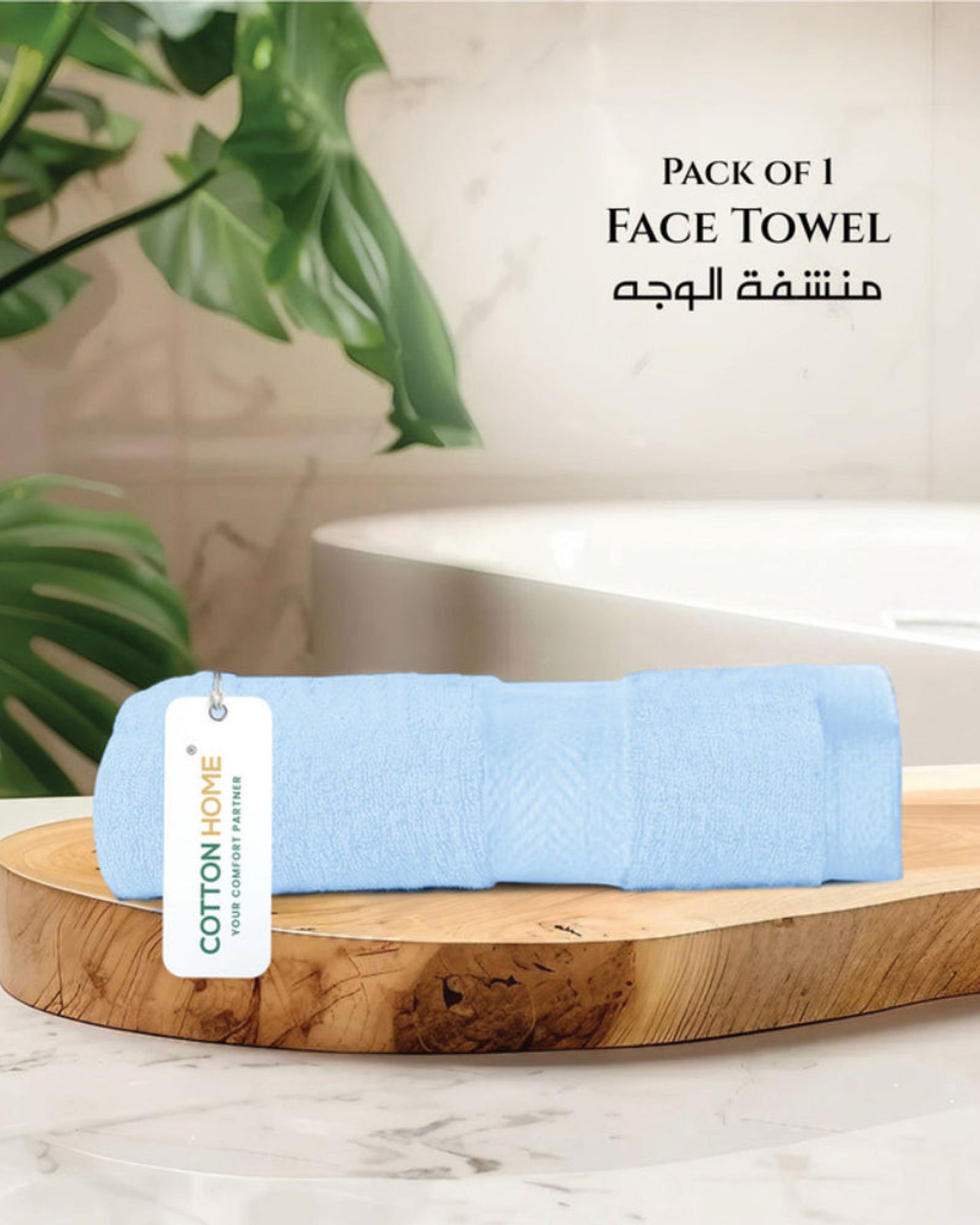 Cotton Home  Premium Cotton Towel 30x30cm Face Towel,  600 GSM Quick Dry and Durable