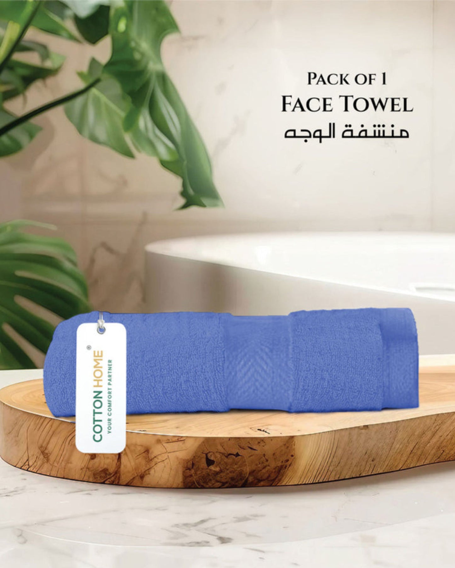 Cotton Home  Premium Cotton Towel 30x30cm Face Towel,  600 GSM Quick Dry and Durable