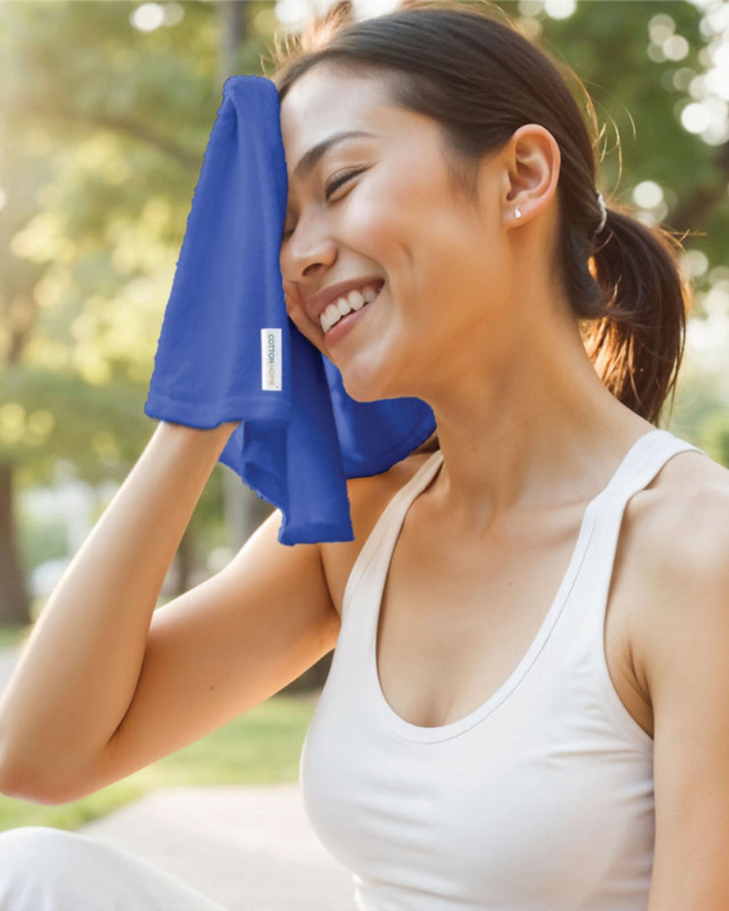 Cotton Home  Premium Cotton Towel 30x30cm Face Towel,  600 GSM Quick Dry and Durable