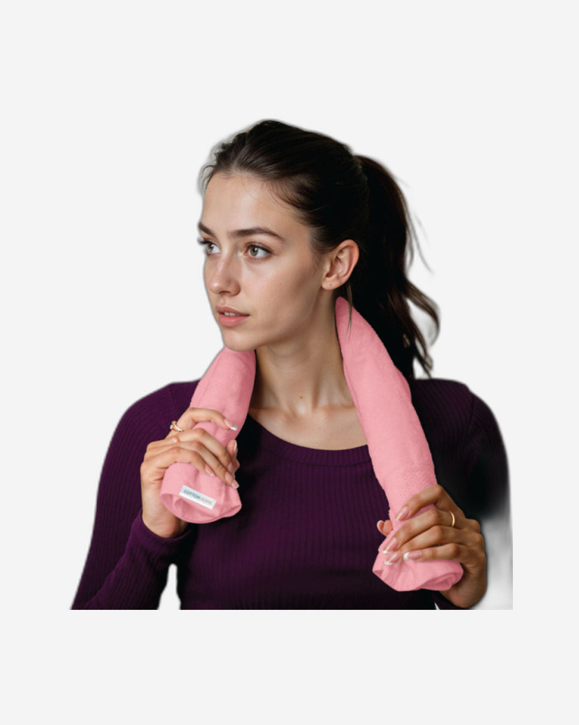 Cotton Home  Premium Cotton Towel 40x70cm Hand Towel, 600 GSM Quick Dry and Durable