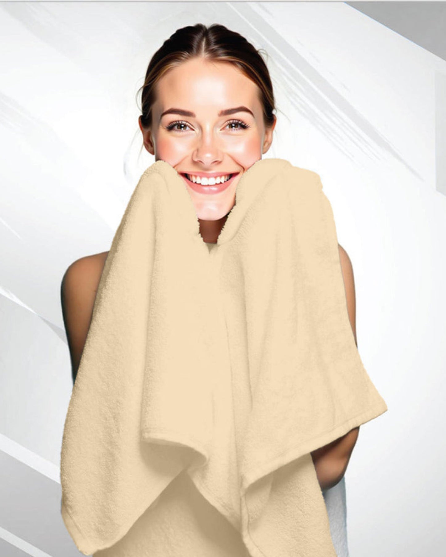 Cotton Home  Premium Cotton Towel 70x140cm Bath Towel, 600 GSM Quick Dry and Durable