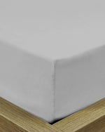 Cotton Home 1-piece Fitted Sheet Super Soft Grey