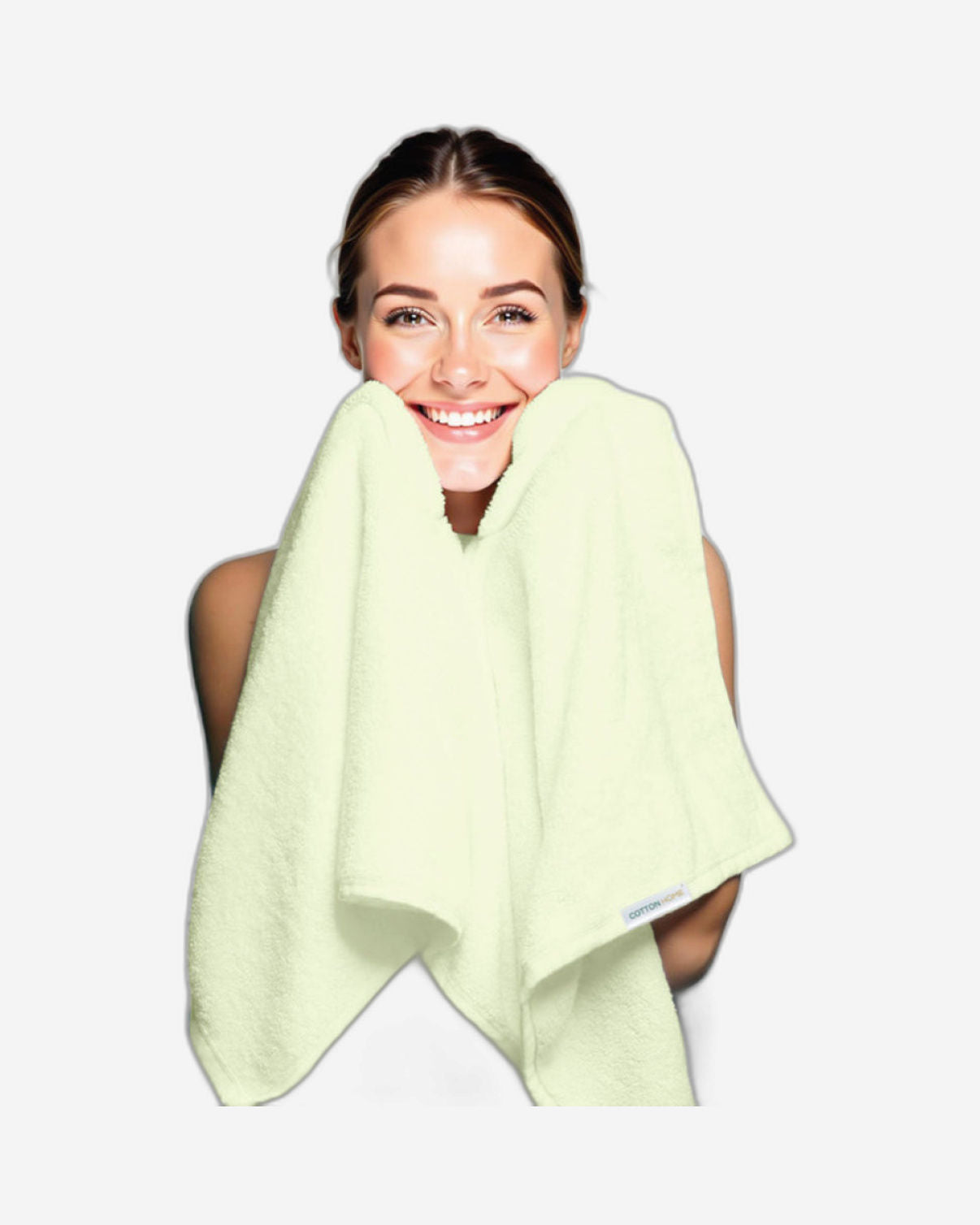 Cotton Home  Premium Cotton Towel 90x180cm Bath Sheet, 600 GSM Quick Dry and Durable