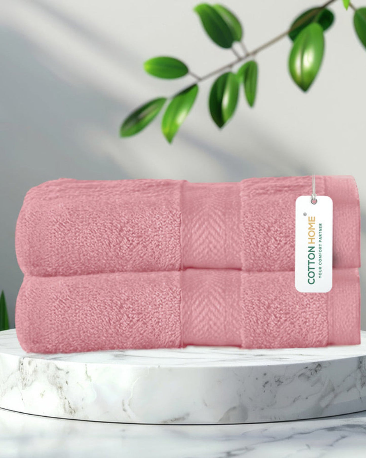 Cotton Home Face Towel 2Pc