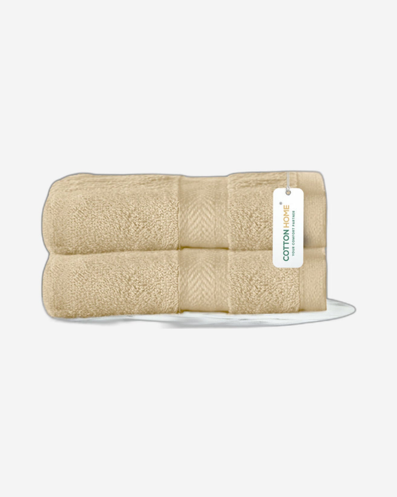 Cotton Home Face Towel 2Pc
