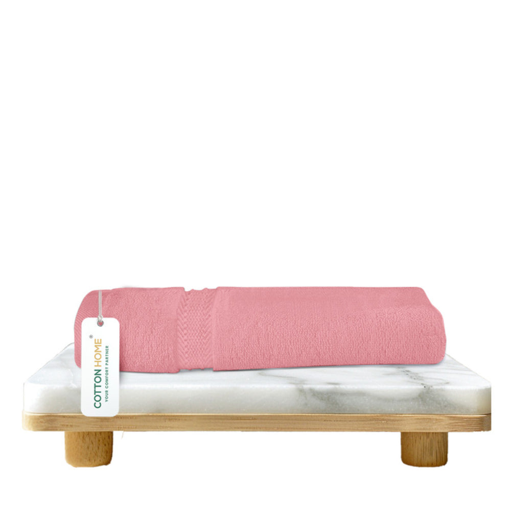 Cotton Home  Premium Cotton Towel 40x70cm 2-Piece Hand Towel, 600 GSM Quick Dry and Durable , White