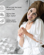 Cotton Home  Premium Cotton Towel 70x140cm 2-Piece Bath Towel, 600 GSM Quick Dry and Durable