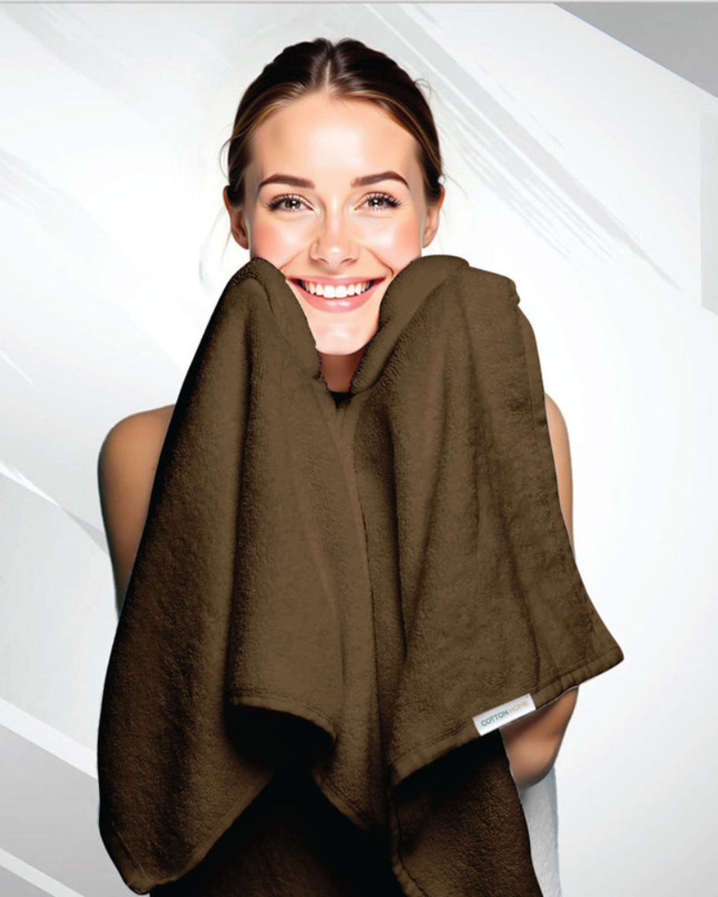 Cotton Home Bath Towel 2Pc