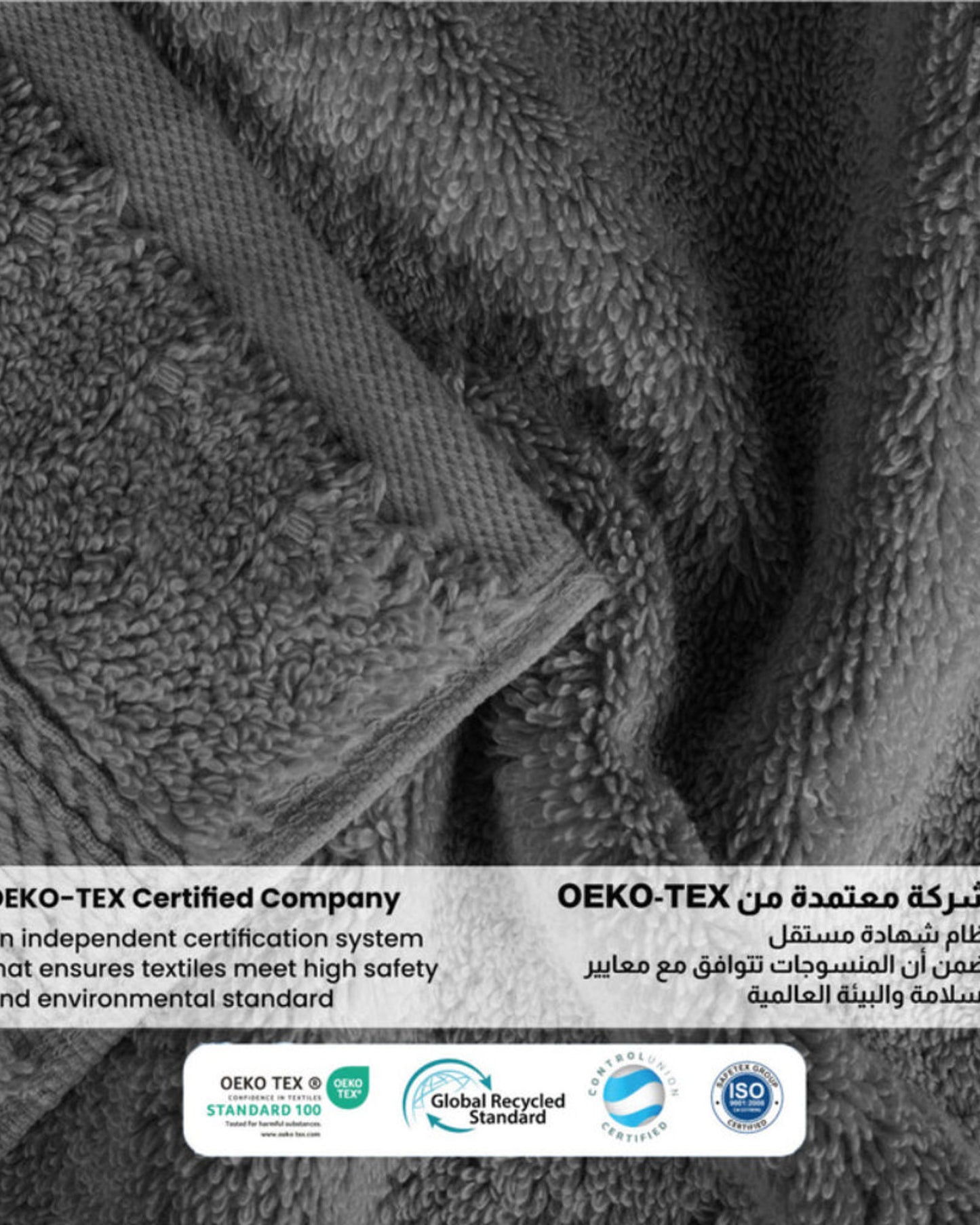 Cotton Home  Premium Cotton Towel 30x30cm 4-Piece Face Towel,  600 GSM Quick Dry and Durable