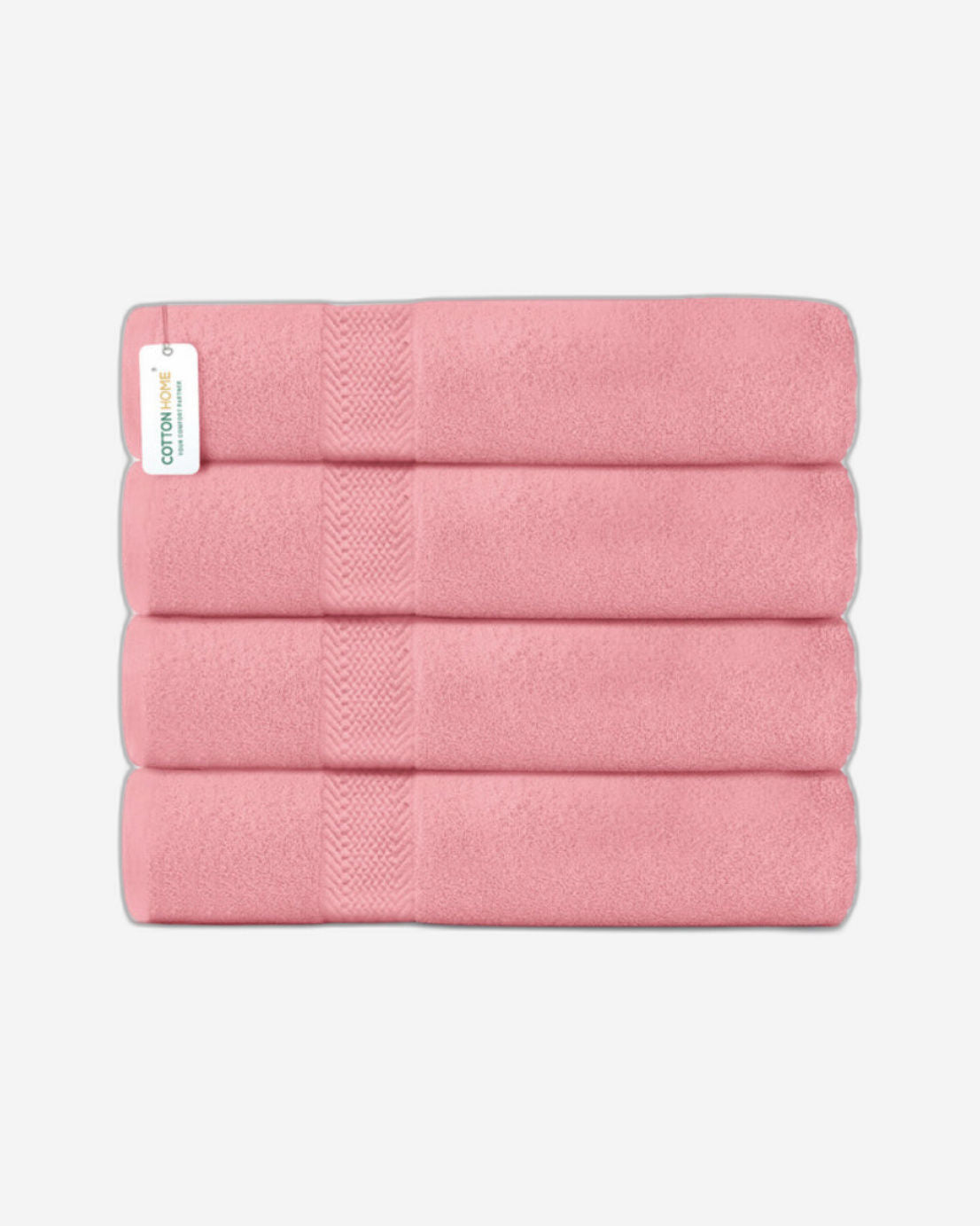 Cotton Home Bath Towel 4Pc