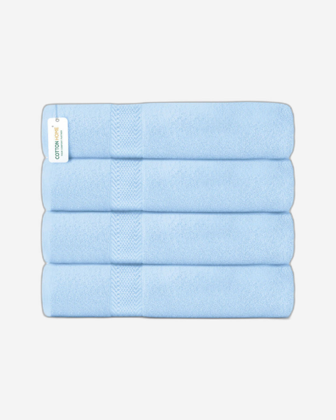 Cotton Home Bath Towel 4Pc