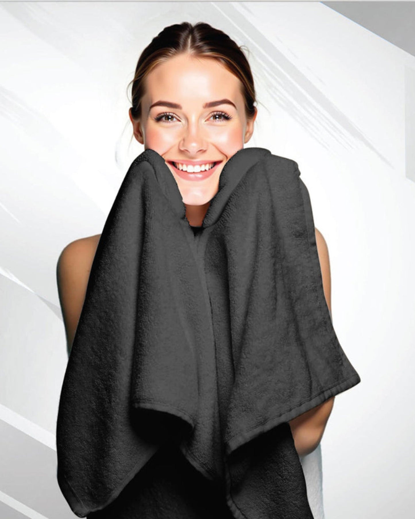 Cotton Home Bath Towel 4Pc