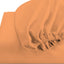 Cotton Home Fitted Sheet 1Pc Super Soft Peach
