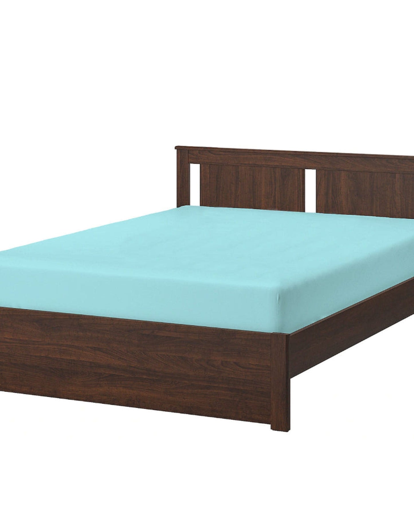 Cotton Home Fitted Sheet 1Pc Super Soft Turquoise