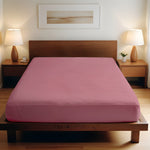 Cotton Home Fitted Sheet 1Pc Super Soft Muave