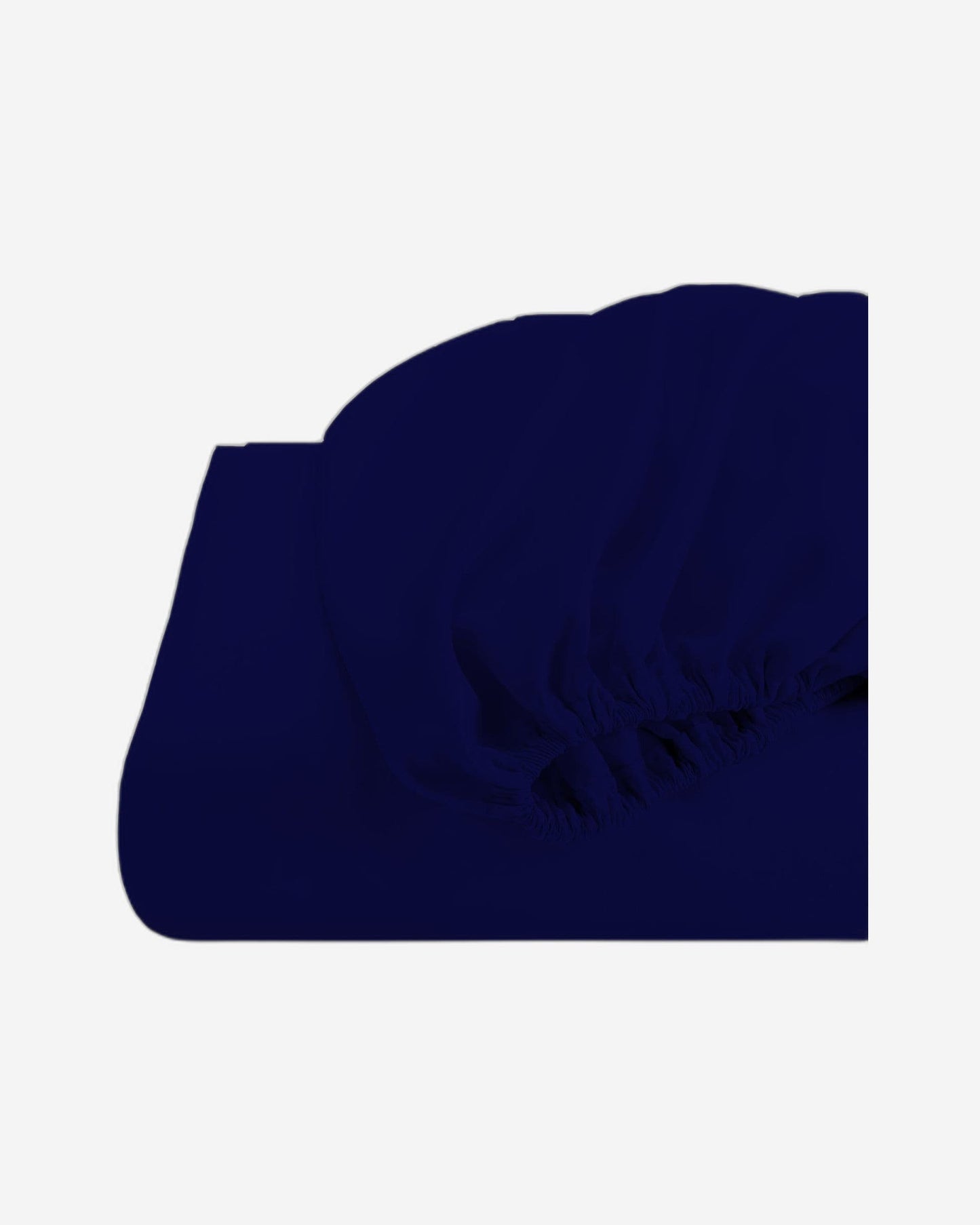 Cotton Home Fitted Sheet 1Pc Super Soft Navy Blue