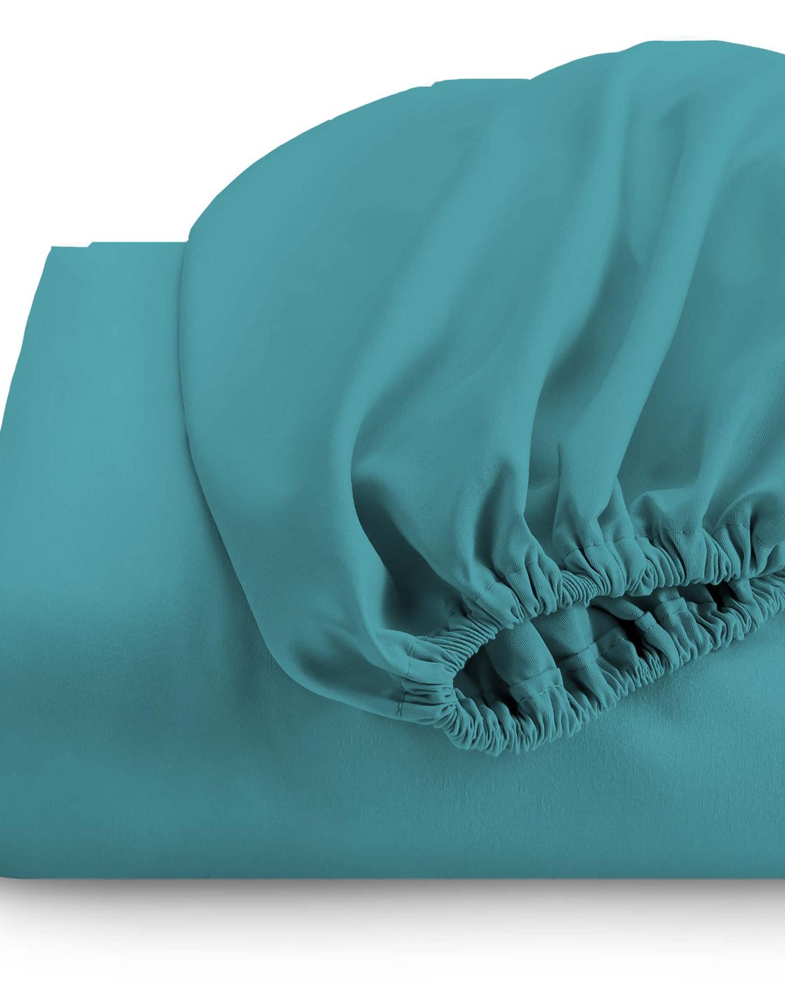 Cotton Home 1pc Fitted Sheet Super Soft Teal