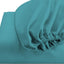 Cotton Home Fitted Sheet 1Pc Super Soft Teal