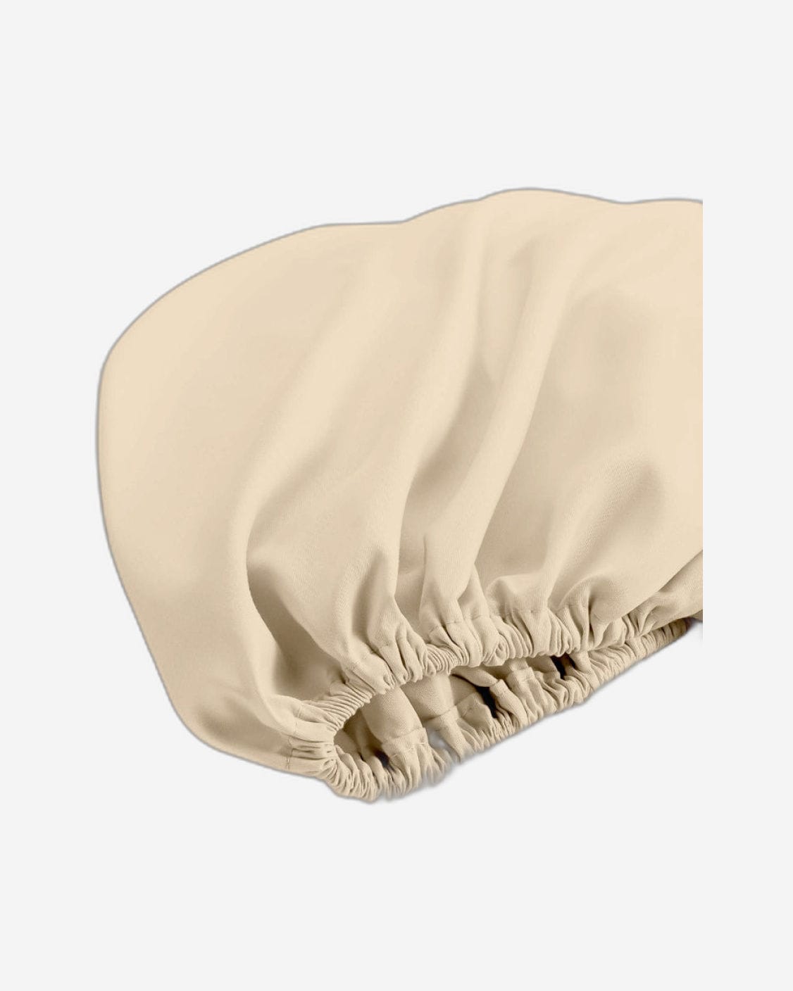 Cotton Home Fitted Sheet 1Pc Super Soft Stone Beige