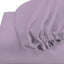 Cotton Home Fitted Sheet 1Pc Super Soft Dark Purple
