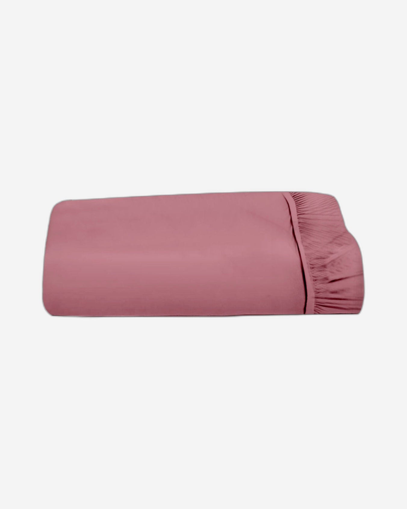 Cotton Home Fitted Sheet 1Pc Super Soft Mauve