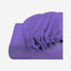Cotton Home Fitted Sheet 1Pc Super Soft Purple