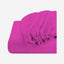 Cotton Home Fitted Sheet 1Pc Super Soft Fuschia