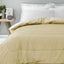 Cotton Home Roll Comforter Mustard
