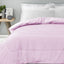 Cotton Home Roll Comforter Pink