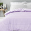 Cotton Home Roll Comforter Light Purple