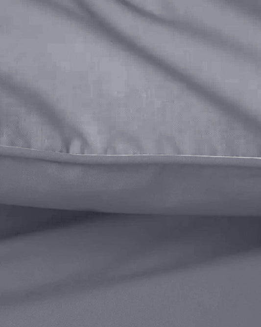 Cotton Home Roll Comforter Silver