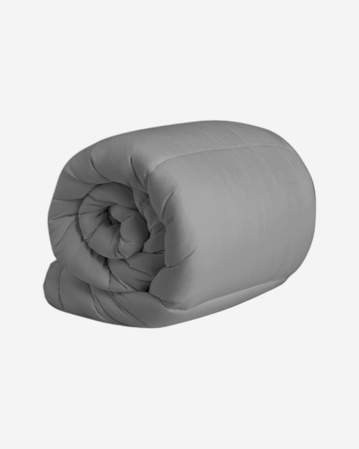Cotton Home Roll Comforter Grey