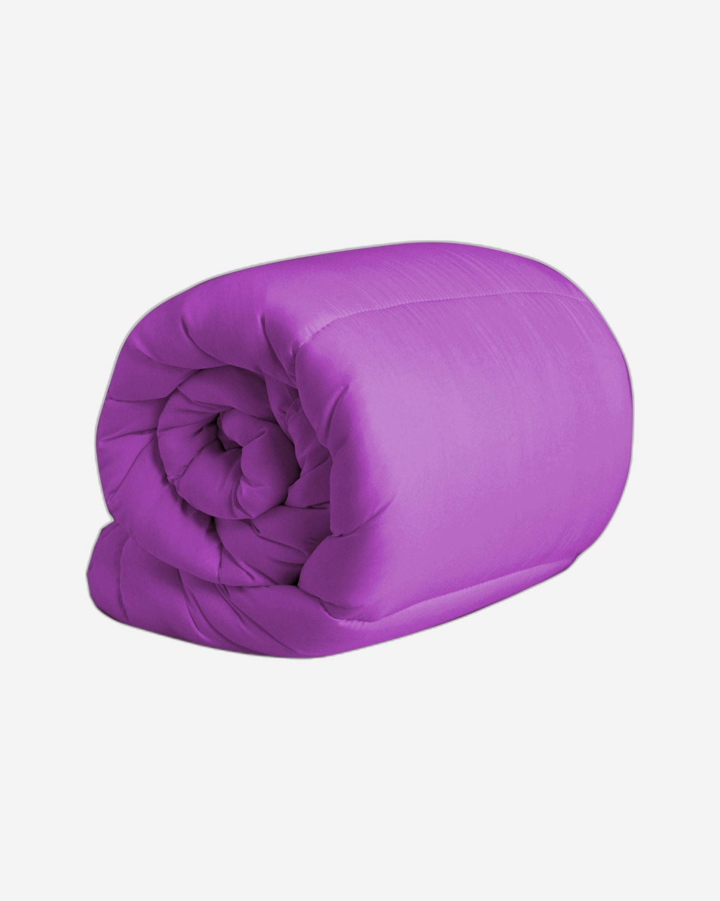 Cotton Home Roll Comforter Violet