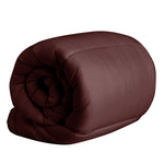 Cotton Home Roll Comforter Bordo
