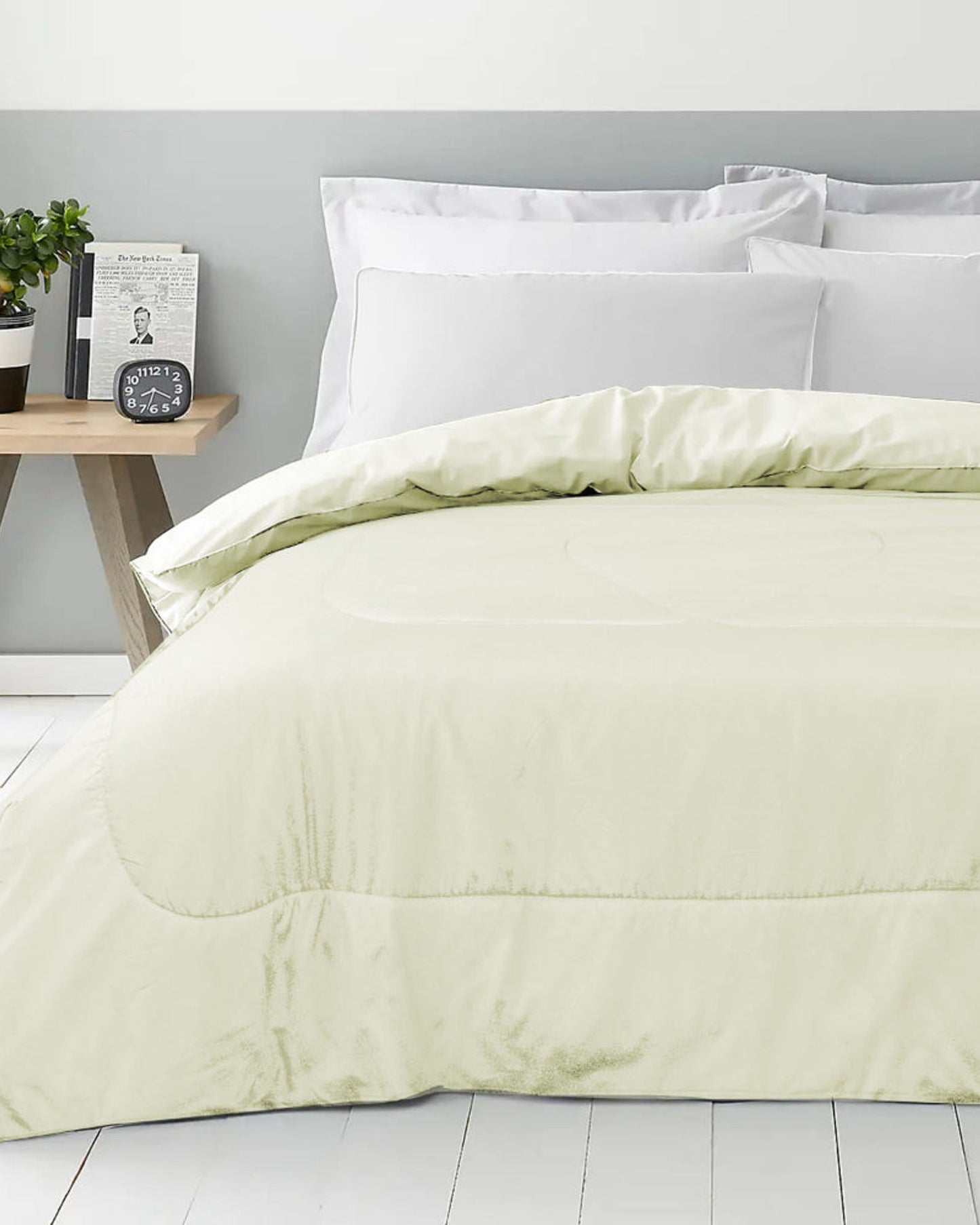 Cotton Home Roll Comforter Ivory