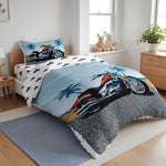 Cotton Home Kids Duvet Cover Set 3Pc Bike