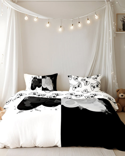 Cotton Home Kids 4-piece Duvet Cover Set Joystick