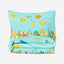 Cotton Home Kids Duvet Cover Set 4Pc Aqua