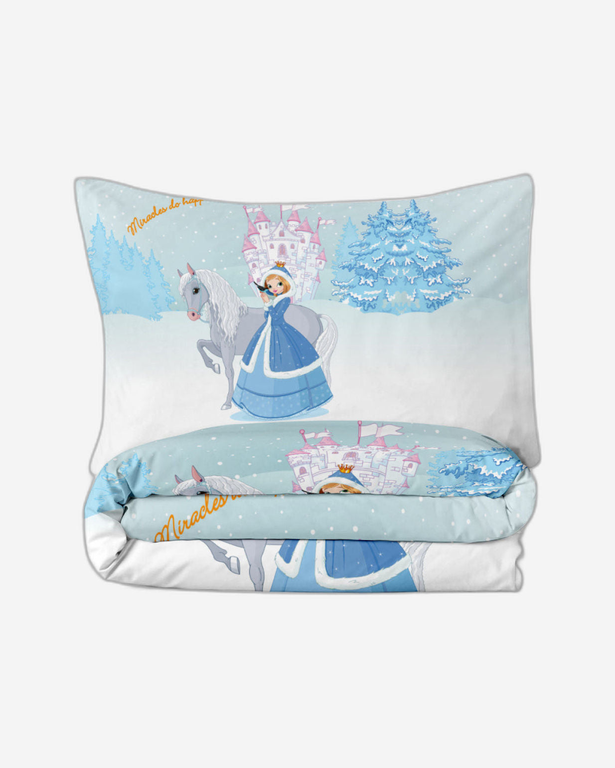 Cotton Home Kids Duvet Cover Set 4Pc Princess