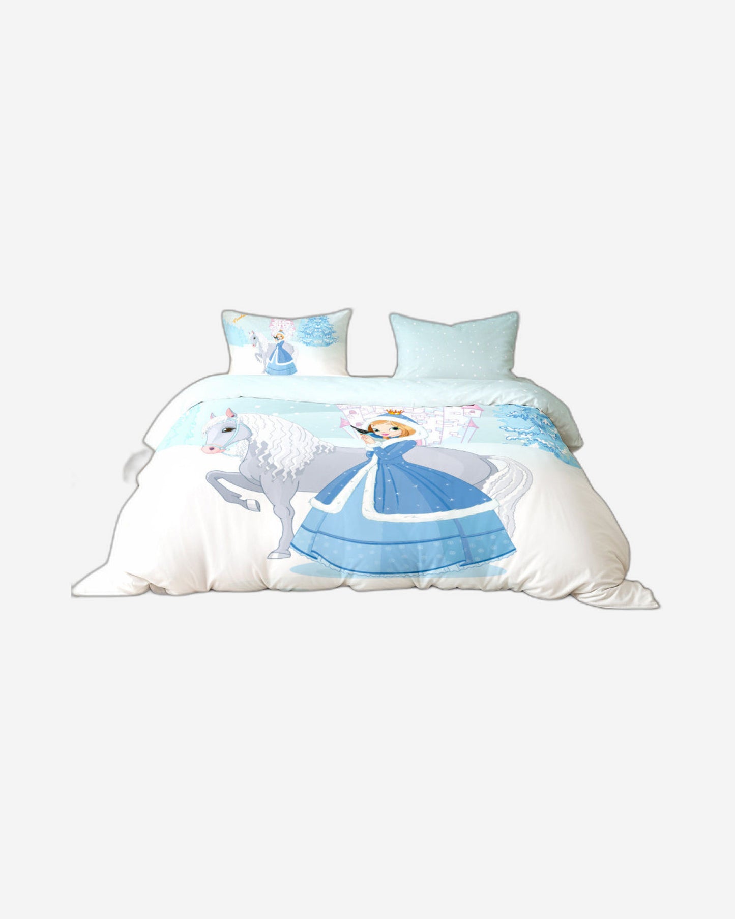 Cotton Home Kids Duvet Cover Set 4Pc Princess