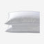 Cotton Home Pillow Luxury 2Pc Grey Cord