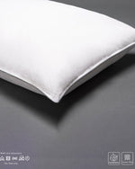 Cotton Home Pillow Luxury 2Pc Grey Cord