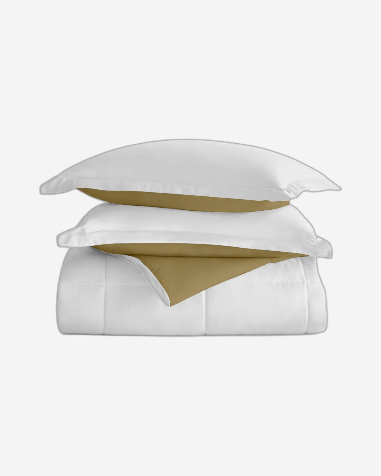 Cotton Home Comforter Set 3Pc White