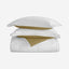 Cotton Home Comforter Set 3Pc White