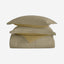 Cotton Home Comforter Set 3Pc Beige