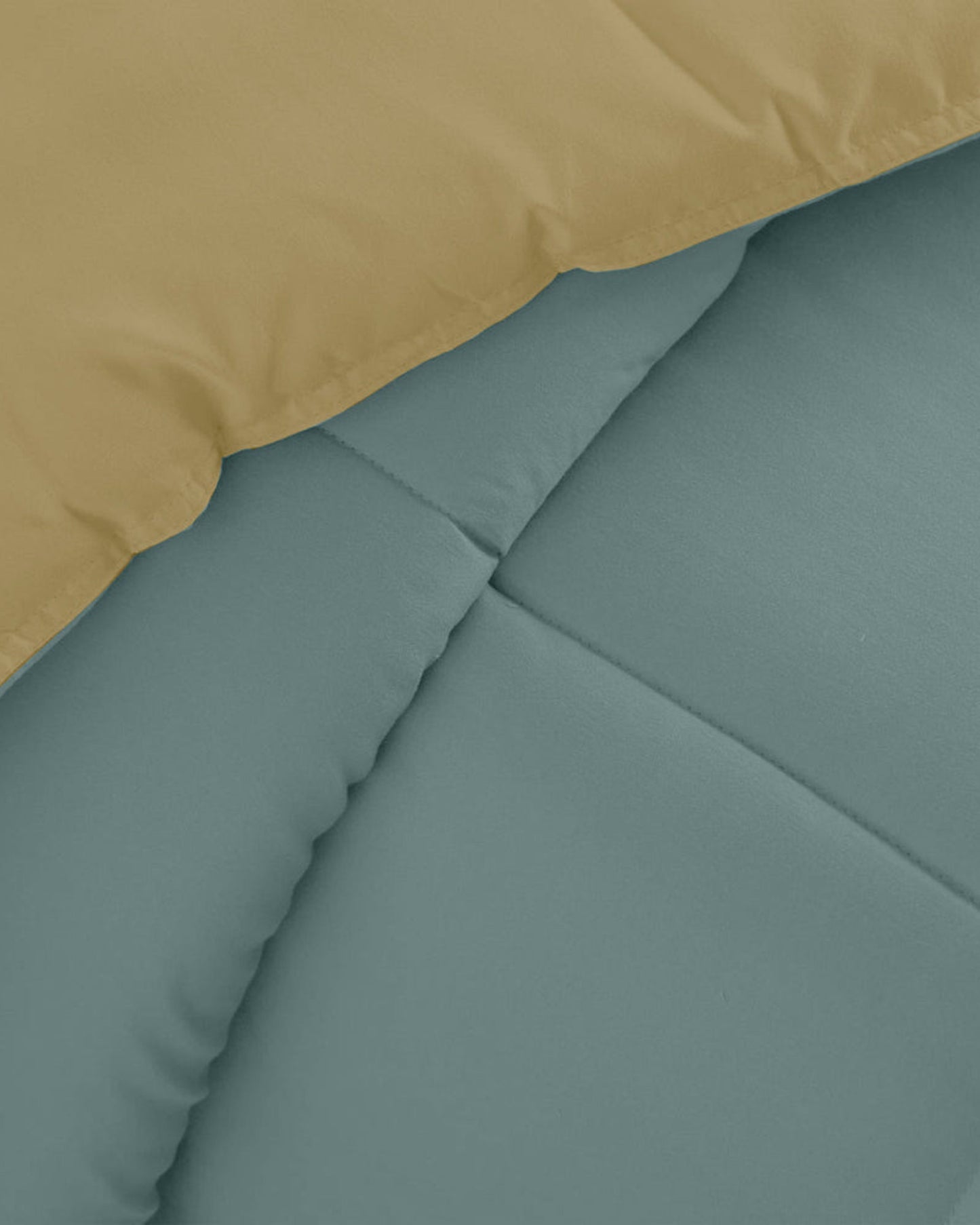 Cotton Home Comforter Set 3Pc Metallic Blue