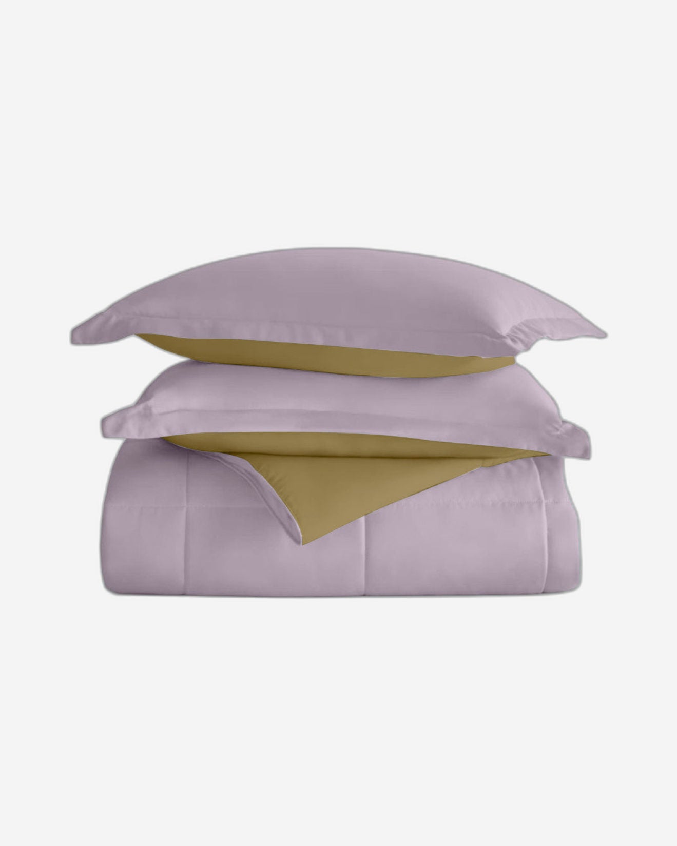 Cotton Home Comforter Set 3Pc Light Purple